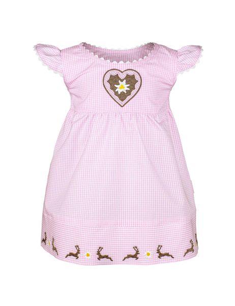 Kariertes Trachten-Kleid Lana für Baby Mädchen - P. Eisenherz 