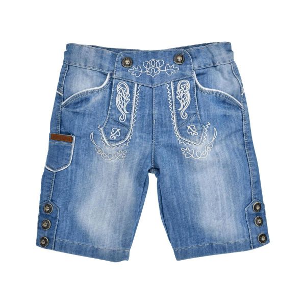 Trachten-Jeans für Jungen - kurze Trachtenhose von Bondi