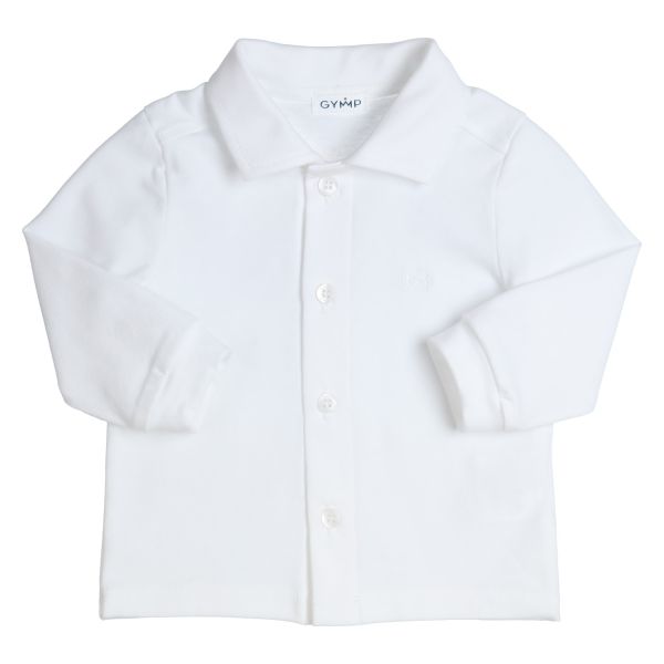 Baby-Hemd Lio in Weiß - Trachtenhemd fürs Kind - Taufhemd für Jungen - GYMP
